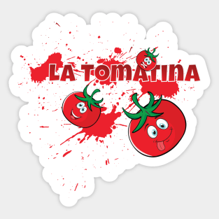 La Tomatina Sticker